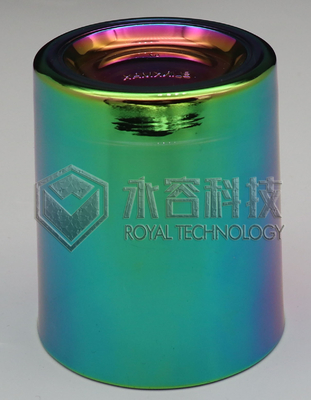 آلة طلاء أيونات PVD ARC للأكواب الزجاجية - ألوان قوس قزح والأخضر والأزرق والأرجواني والذهبي والعنبر