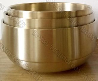 IPG TiN Gold أنظمة طلاء الفراغ ، أدوات المائدة الفولاذ المقاوم للصدأ TiN آلة طلاء الصلب