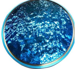 طلاء PVD باللون الأزرق على الأجزاء المعدنية ، خدمة طلاء PVD باللون النحاسي