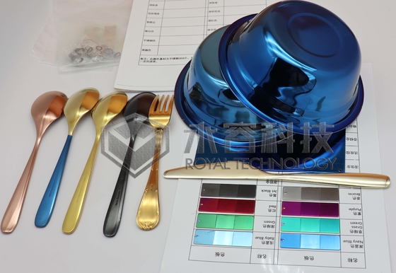 سعر جيد آلة الطلاء الزخرفي PVD، لون PVD الذهبي، لون PVD الأزرق الانترنت