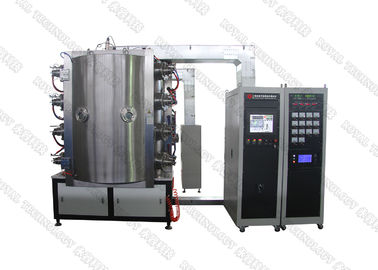 سعر جيد PVD Ion TiN / Titan Nitride آلة طلاء ، نظام تصفيح الفراغ القوس الكاثودي على الزجاج الانترنت