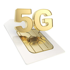 سعر جيد تفصيل خدمة طلاء Pvd 5G SIM بطاقة / بطاقات مصرفية رقاقة Pvd طلاء الذهب الانترنت