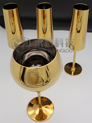 RTAC1800- آلة طلاء الديكور للأواني الزجاجية PVD- معدات طلاء القوس الكاثودي