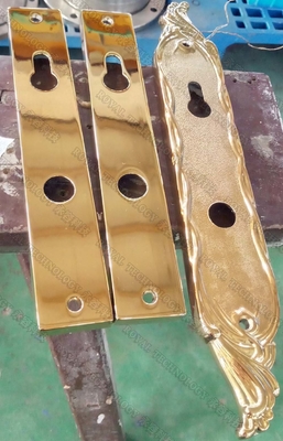 RTAC1200- آلة طلاء مقبض الباب PVD المضادة للبكتيريا مقابض الأبواب طلاء الذهب TiN ، مقبض الباب الأسود PVD
