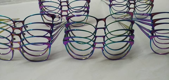 آلة طلاء قوس قزح لإطارات النظارات ، معدات طلاء أيون متعدد القوس لإطار النظارات