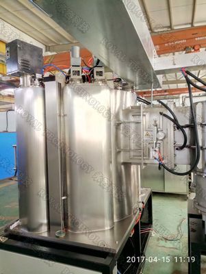 سعر جيد آلة طلاء PVD الفراغي للسيراميك توفر نوع غاز الأرجون ولون مخصص لاحتياجات المعالجة السطحية الصناعية الانترنت