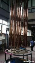 آلة طلاء الفولاذ المقاوم للصدأ التيتانيوم ، معدات الطلاء الذهب PVD أثاث كبير