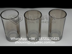 طلاء لون كونياك PVD على الأواني الزجاجية