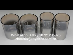 لون العنبر الفاتح ونصف اللون الفضي