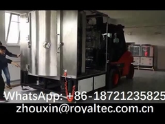 أول آلة PVD بنيت في Poalnd-Metal Wire & Glass Lamp PVD Plating